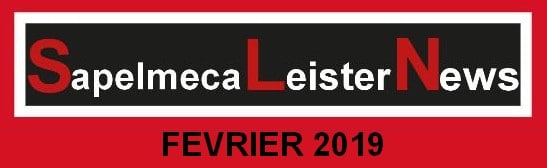 Newsletter Sapelmeca Leister fevrier 2019